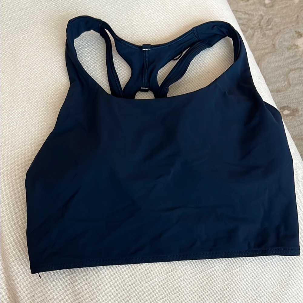 Lululemon Blue Sports Bra with Racerback Design